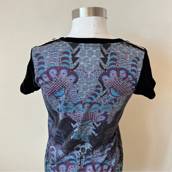 Custo Barcelona patterned short sleeve dress 17969 - Picture 8 of 12